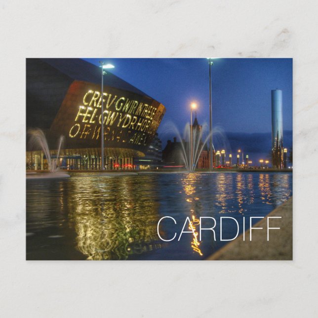 Cardiff Postcard (Front)