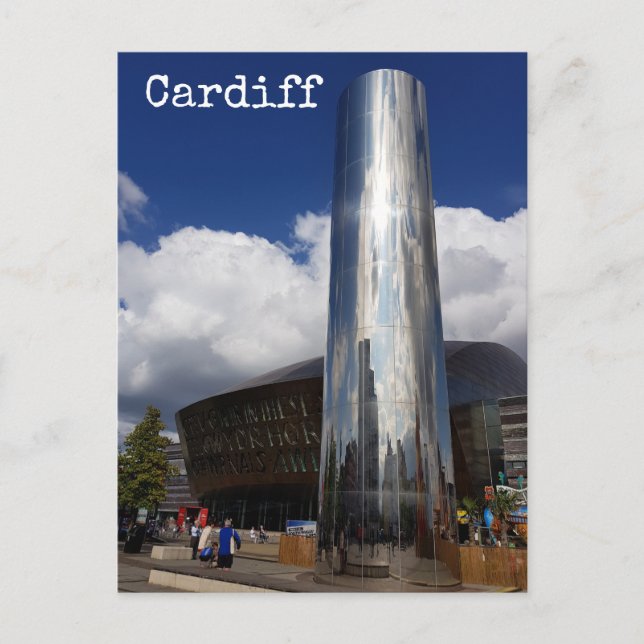 Cardiff Postcard (Front)