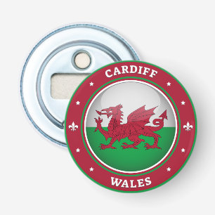 Cardiff Wales Bottle Opener