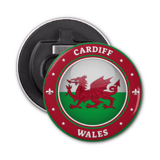Cardiff Wales Bottle Opener