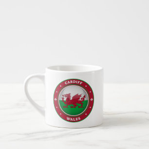 Cardiff Wales Espresso Cup