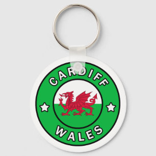 Cardiff Wales Key Ring