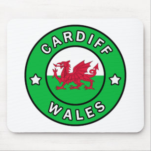 Cardiff Wales Mouse Mat