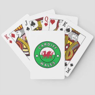 Cardiff Wales Playing Cards
