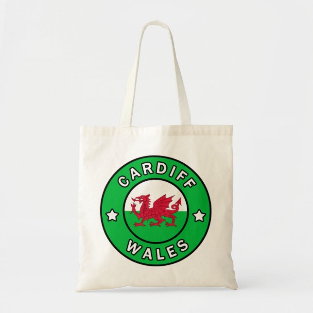 Cardiff Wales Tote Bag (Front)
