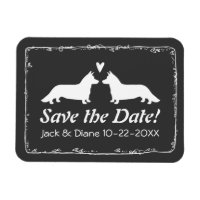 Cardigan Corgis  Wedding Save the Date