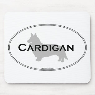 Cardigan Oval Mouse Mat