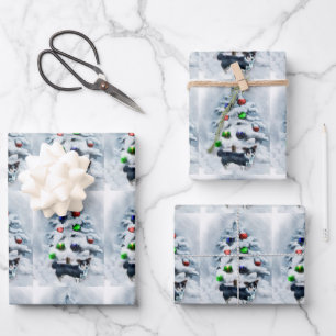 Cardigan Welsh Corgi Christmas Wrapping Paper Sheet