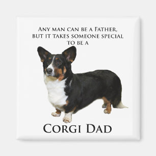Cardigan Welsh Corgi Dad Magnet