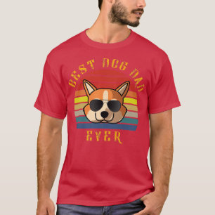 Cardigan Welsh Corgi Dog Dad Funny Dog Christmas89 T-Shirt