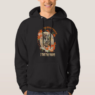Cardigan Welsh Corgi Dog Owner Halloween Humour Hoodie
