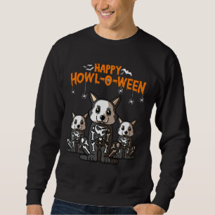 Cardigan Welsh Corgi Howl O Ween Dog Costume  690 Sweatshirt