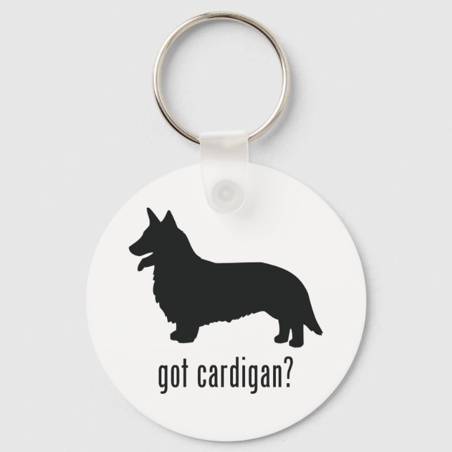 Cardigan Welsh Corgi Key Ring (Front)