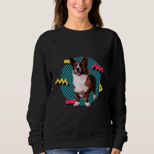 Cardigan Welsh Corgi Moderne Sweatshirt