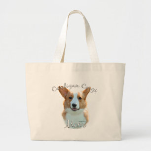 Cardigan Welsh Corgi  Mum 2 Large Tote Bag