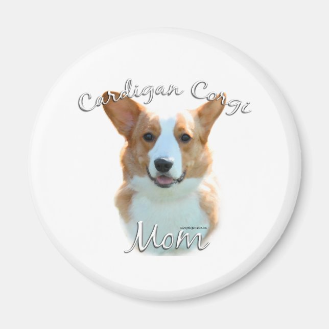 Cardigan Welsh Corgi  Mum 2 Magnet (Front)
