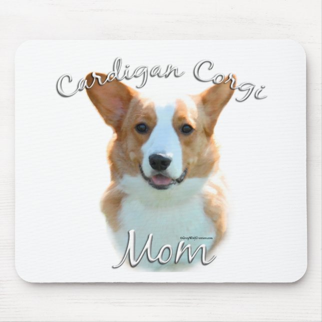 Cardigan Welsh Corgi  Mum 2 Mouse Mat (Front)