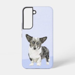 Cardigan Welsh Corgi Painting - Original Dog Art Samsung Galaxy Case