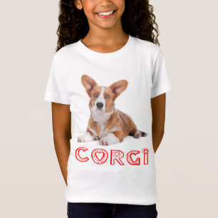 Cardigan Welsh Corgi Puppy Dog Red Love T-Shirt