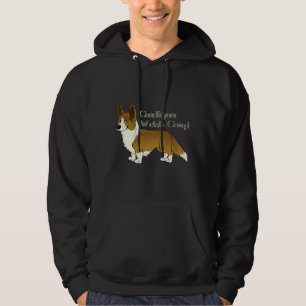 Cardigan Welsh Corgi Red Active Hoodie