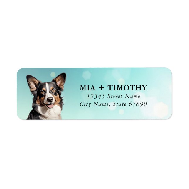Cardigan Welsh Corgi Return Address Labels (Front)
