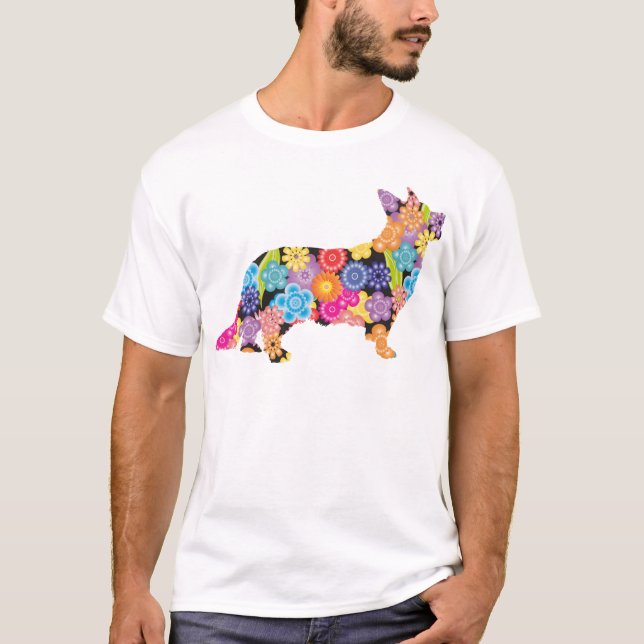 Cardigan Welsh Corgi T-Shirt (Front)