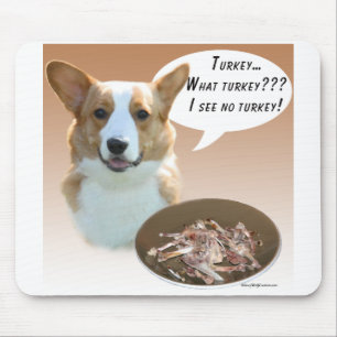 Cardigan Welsh Corgi Turkey Mouse Mat