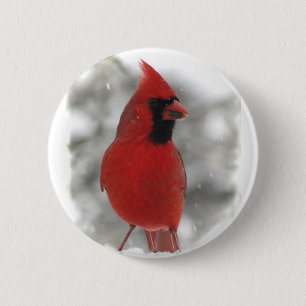 Cardinal 6 Cm Round Badge