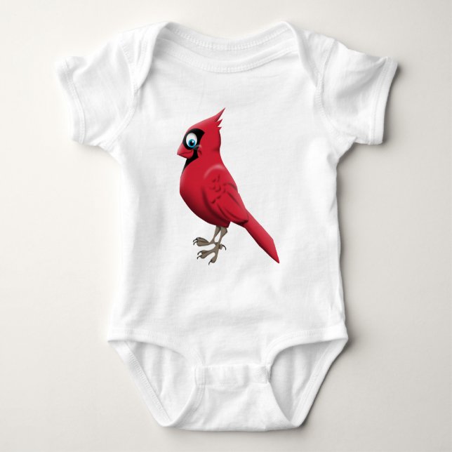 CARDINAL BABY BODYSUIT (Front)
