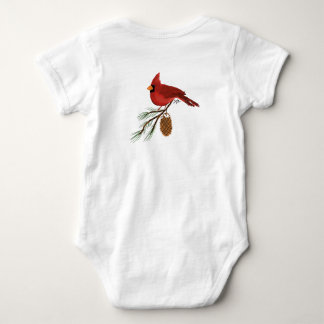 Cardinal Baby Bodysuit