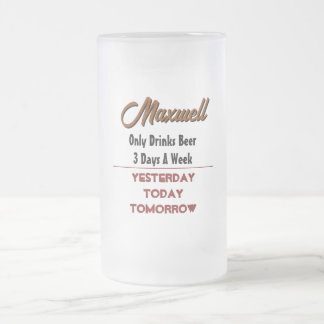 Cardinal Beer Frosted Mug