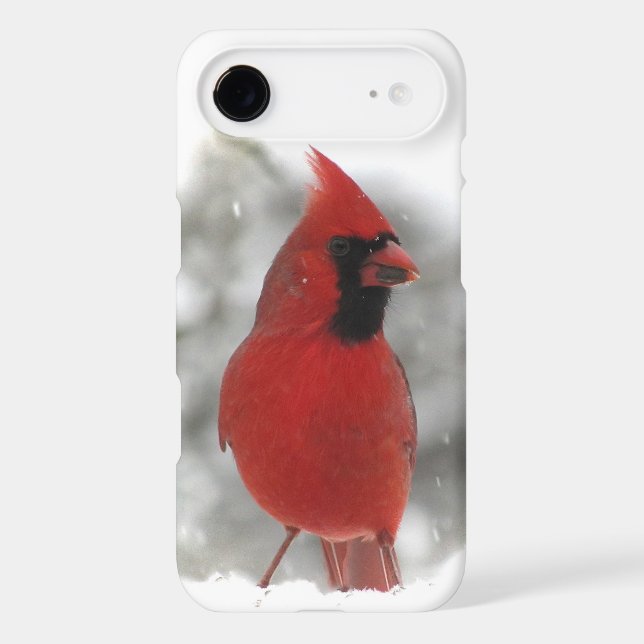Cardinal Bird iPhone Case (Back)
