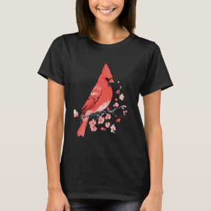 Cardinal bird. Nature's ruby. Beauty in red. T-Shirt