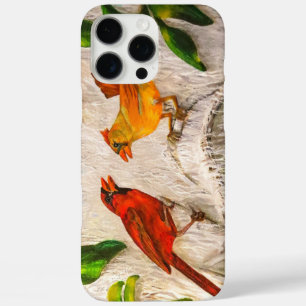 Cardinal birds - Singing of love iPhone 16 Pro Max Case