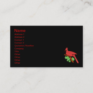Cardinal Business Card