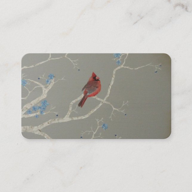 Cardinal Calm Business Card (Front)