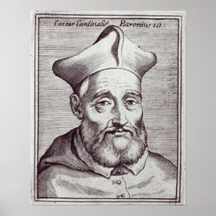Cardinal Cesare Baronio Poster