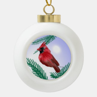 CARDINAL CHRISTMAS DECORATION