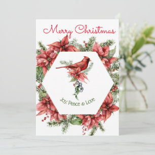Cardinal Christmas Greeting Card
