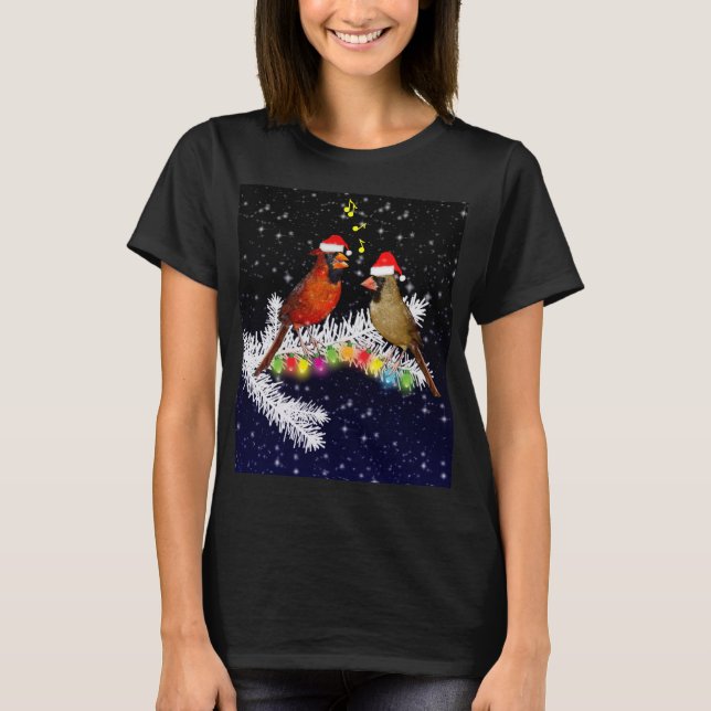 Cardinal Christmas Tee (Front)