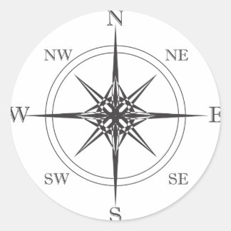 Cardinal Classic Round Sticker