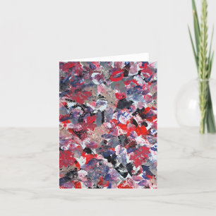 Cardinal Confetti Thank You Card