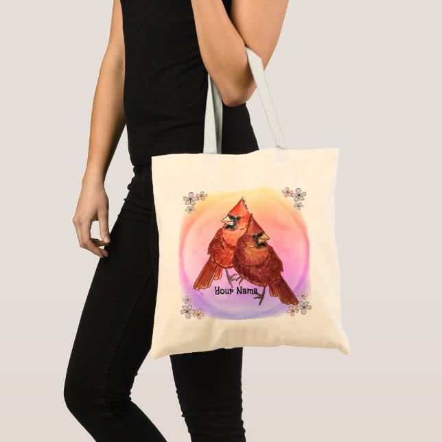 Cardinal Couple Tote Bag (Front (Product))