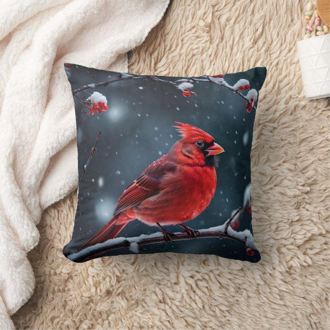 Cardinal Cushion (Blanket)