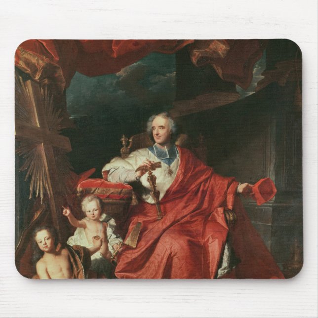 Cardinal de Bouillon  Opening Mouse Mat (Front)