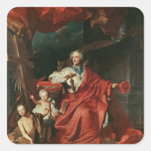 Cardinal de Bouillon  Opening Square Sticker