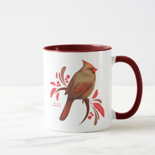 Cardinal-Female Mug