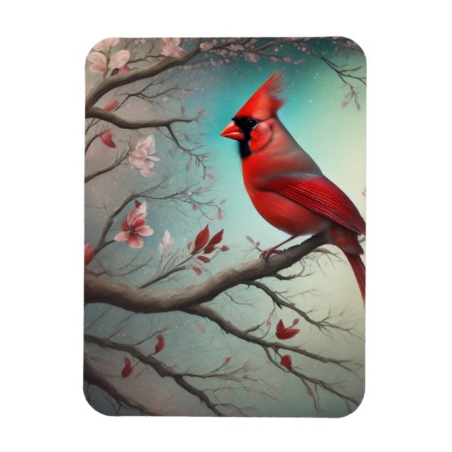 Cardinal- Flexible Photo Magnet (Vertical)