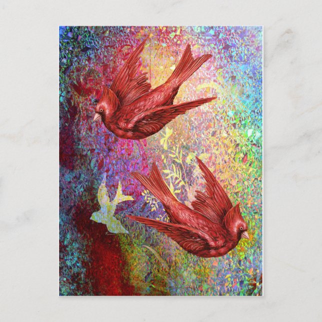 CARDINAL FLIGHT.jpg Postcard (Front)
