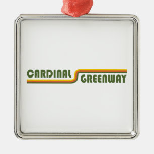 Cardinal Greenway Indiana Metal Tree Decoration